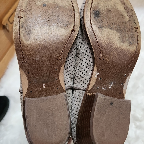 Sam Edelman/ Suede Leather Paula Booties - Picture 8 of 8